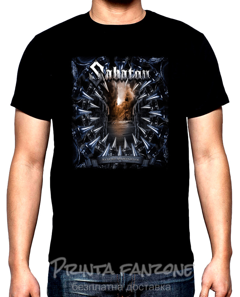 Тениски Sabaton, Atero Dominatus, мъжка тениска, 100% памук, S до 5XL